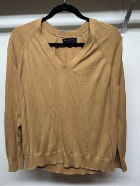 Banana Republic Camel Crewneck Sweater women’s xl